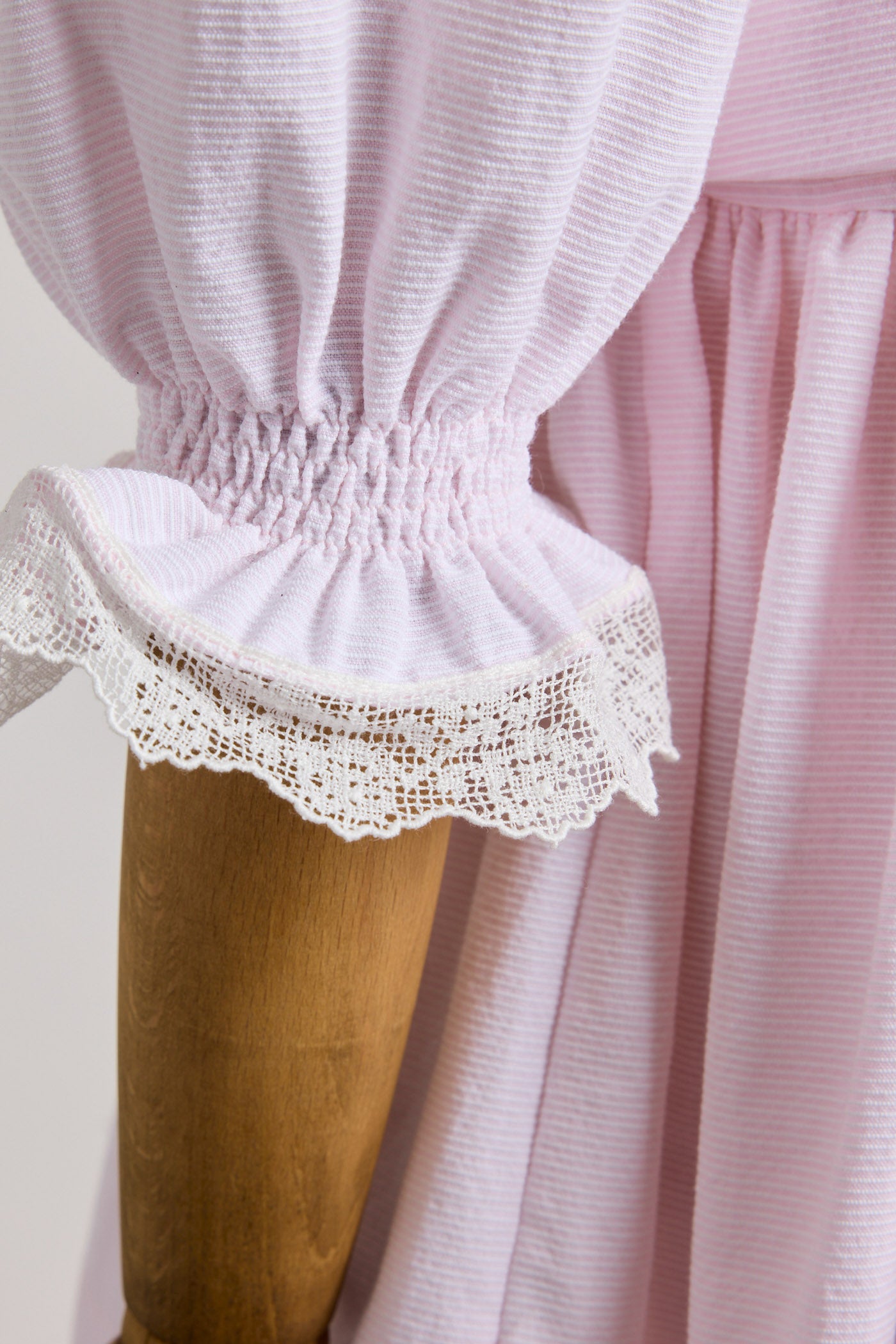 Piano Dress Pink Stripe - Designed by Ingrid Lewis - Strawberries & Cream
