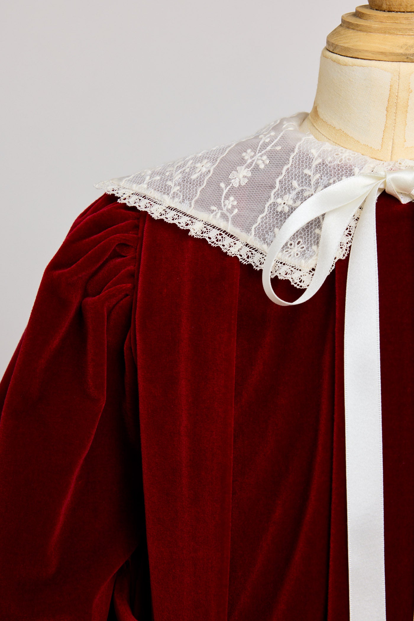 Piano Dress Red Velvet - Designed by Ingrid Lewis - Strawberries & Cream