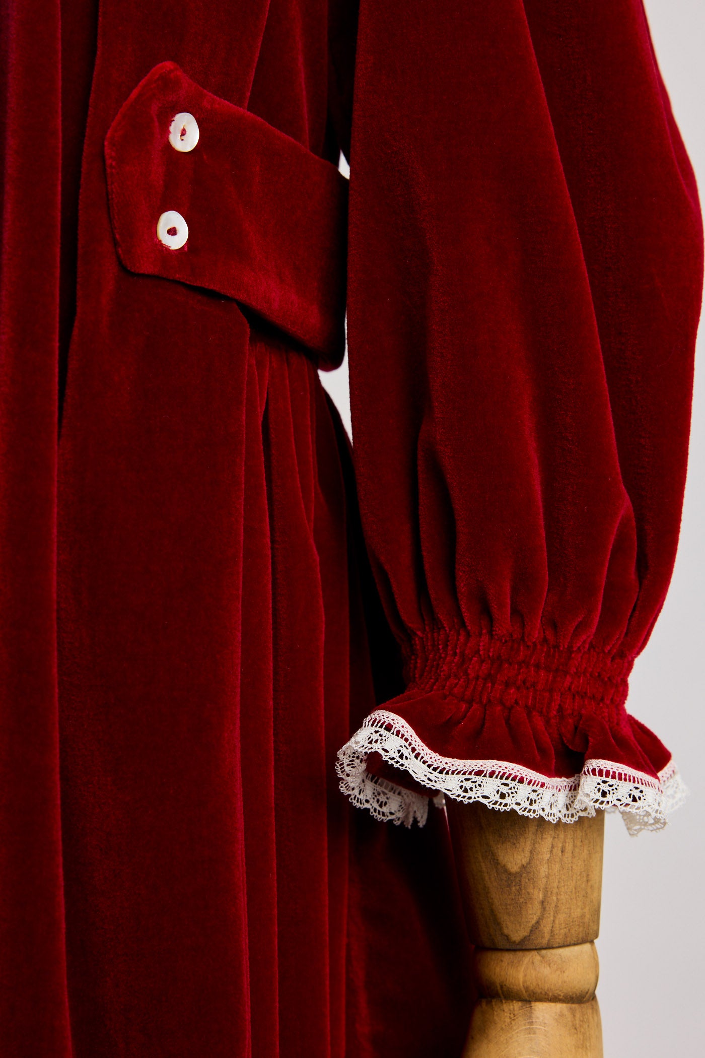 Piano Dress Red Velvet - Designed by Ingrid Lewis - Strawberries & Cream