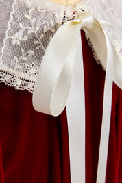 Piano Dress Red Velvet - Designed by Ingrid Lewis - Strawberries & Cream