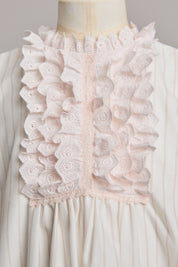 Pleated Dress Pink Marshmallow - Designed by Ingrid Lewis - Strawberries & Cream