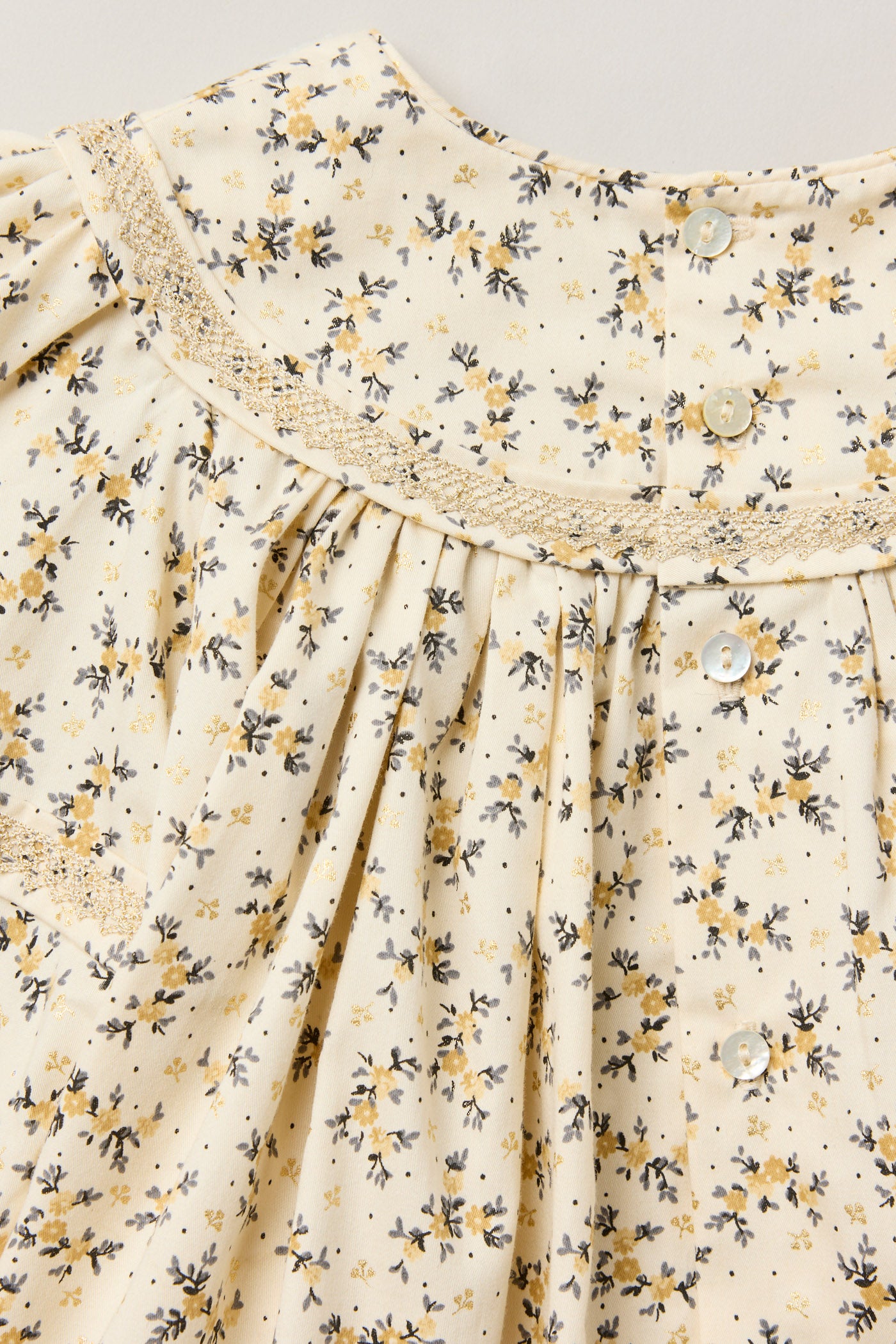 Plumcake Dress Golden Blossom - Designed by Ingrid Lewis - Strawberries & Cream