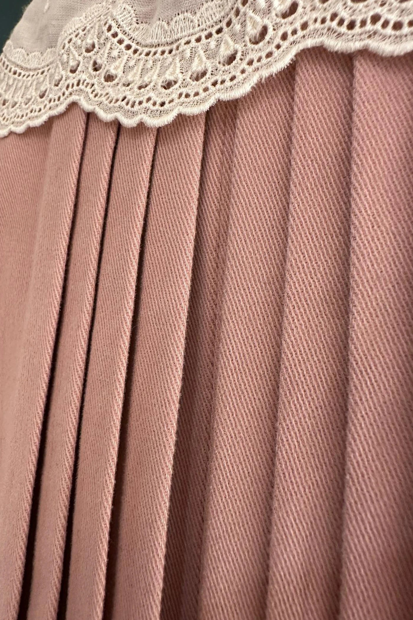 Pretzel Dress in Dusty Cloud - Designed by Ingrid Lewis - Strawberries and Cream