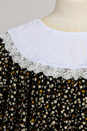 Pumpkin Dress in Winter Blossom - Designed by Ingrid Lewis - Strawberries & Cream