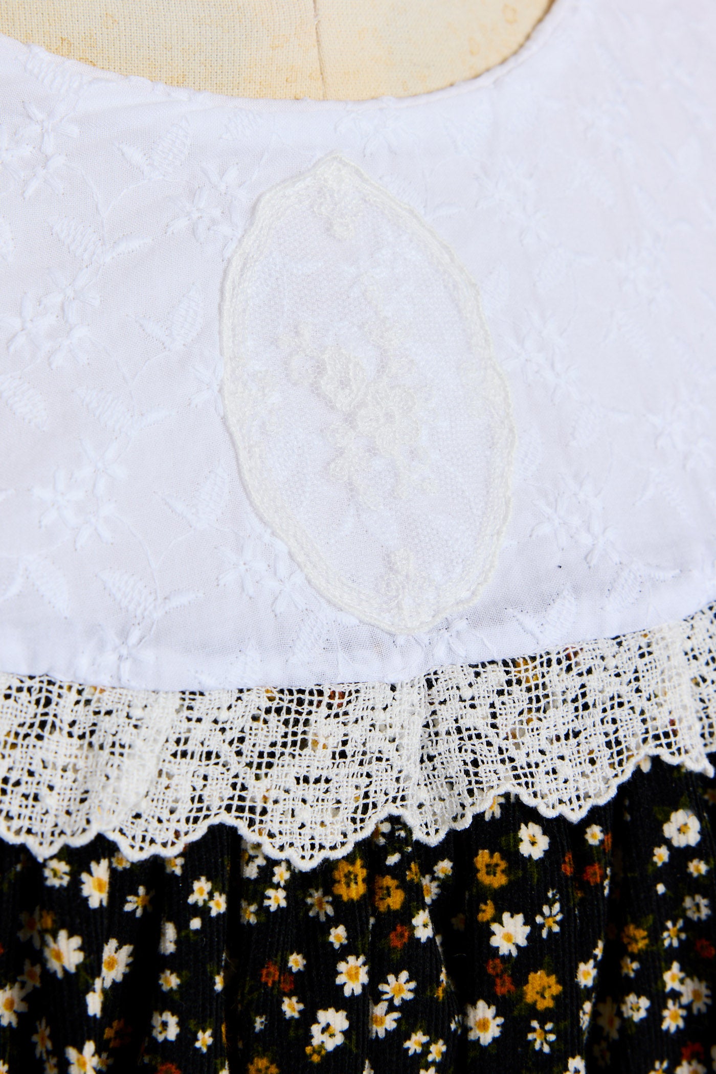 Pumpkin Dress in Winter Blossom - Designed by Ingrid Lewis - Strawberries & Cream