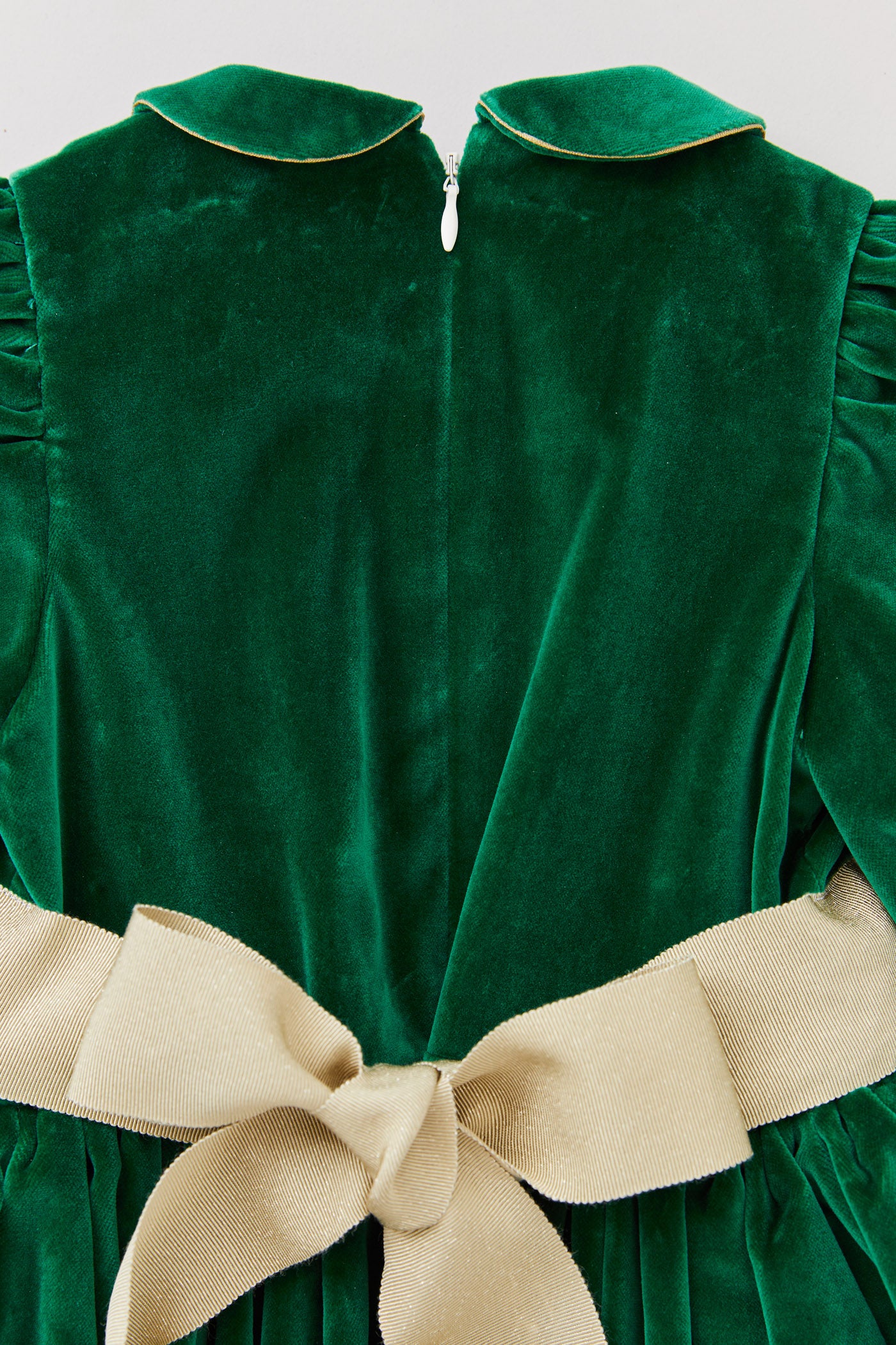 Queen Dress Green Velvet - Occasional Party - Designed by Ingrid Lewis - Strawberries & Cream