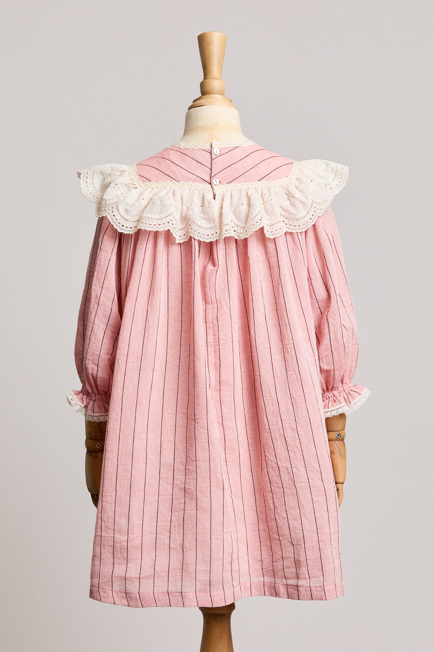 Salt Dress in Pink Stripe - Designed by Ingrid Lewis - Strawberries & Cream