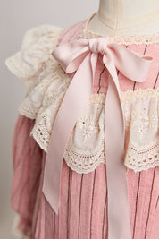 Salt Dress in Pink Stripe - Designed by Ingrid Lewis - Strawberries & Cream