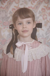 Salt Dress in Pink Stripe - Designed by Ingrid Lewis - Strawberries & Cream