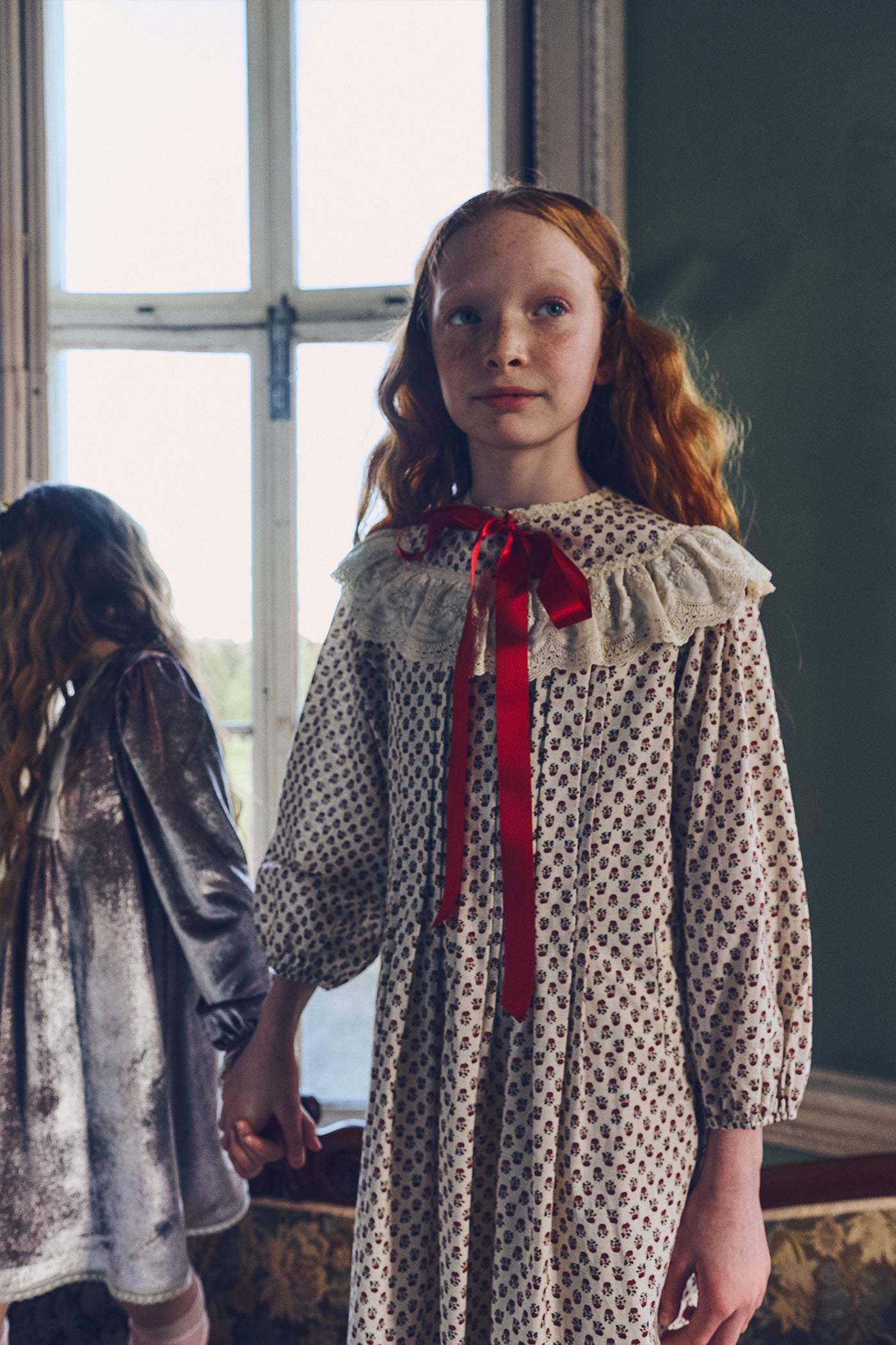Salt Dress in Cream Tea - Designed by Ingrid Lewis - Strawberries & Cream