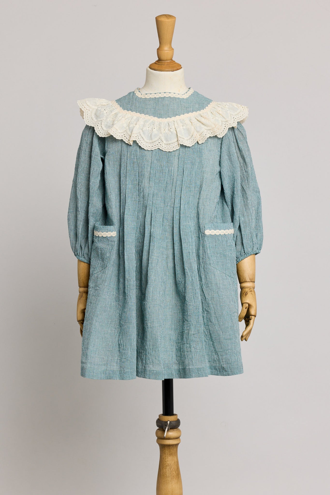 Salt Dress in Teacup Teal Cream – Strawberries & Cream