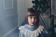 Salt Dress in Teacup Teal Cream - Designed by Ingrid Lewis - Strawberries & Cream
