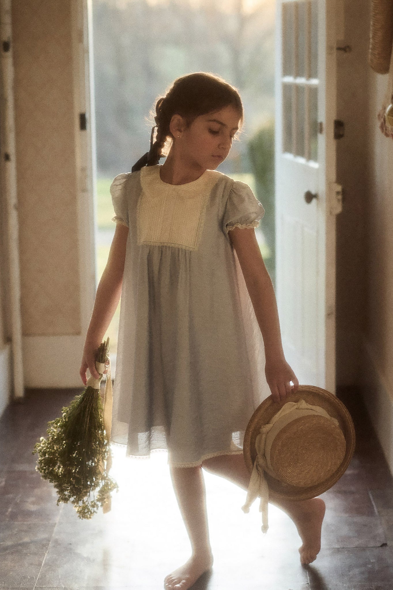 Seaside Pleated Dress