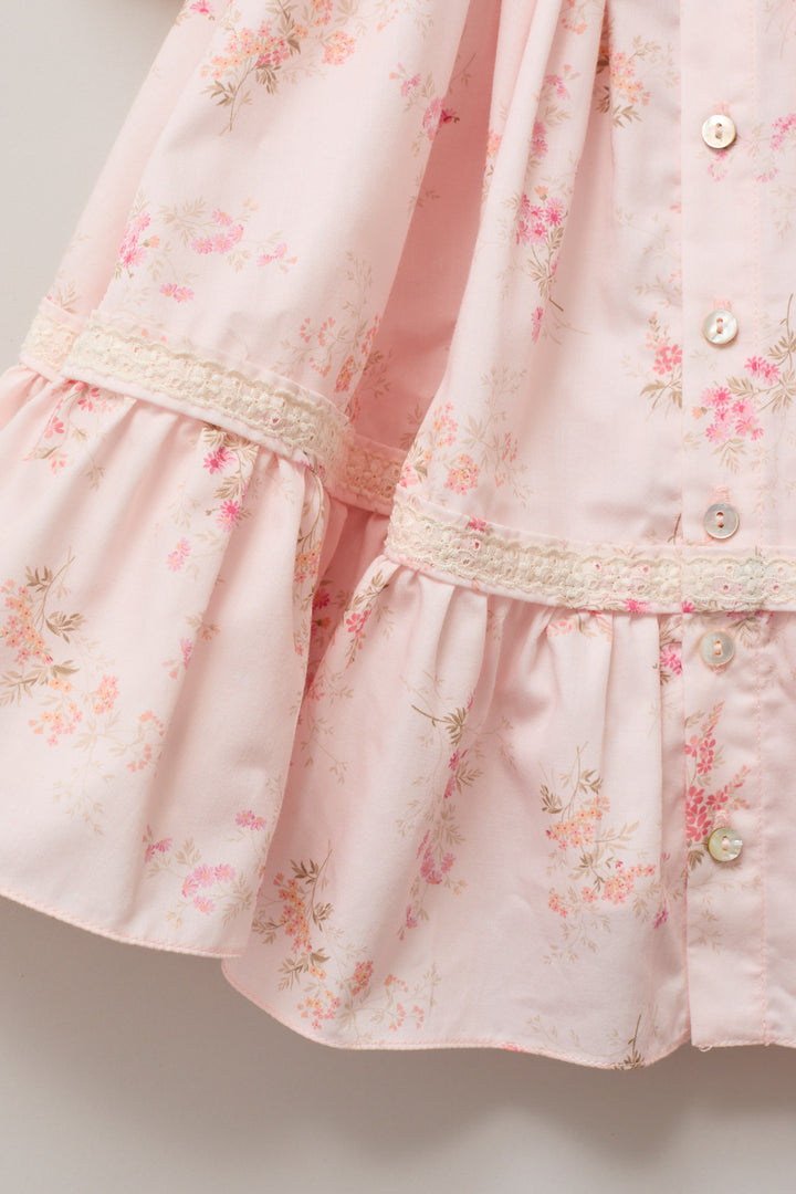 Baby Plumcake Dress Pink Park Floral