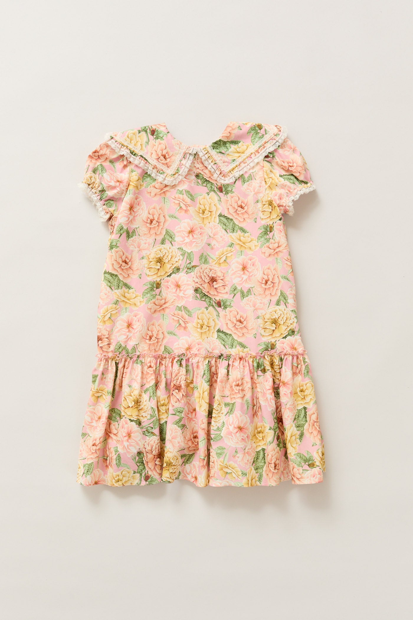 Ginger Dress Roses Pink Liberty
