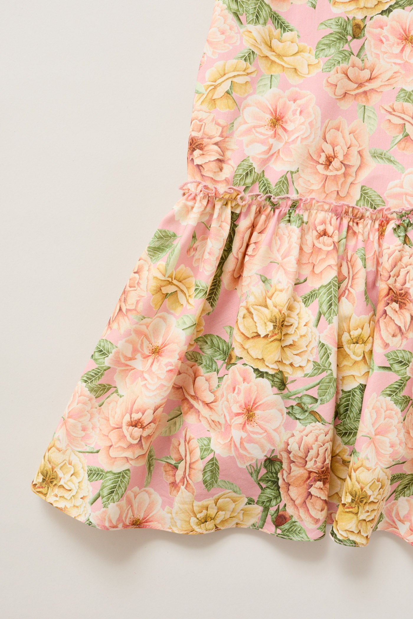 Ginger Dress Roses Pink Liberty