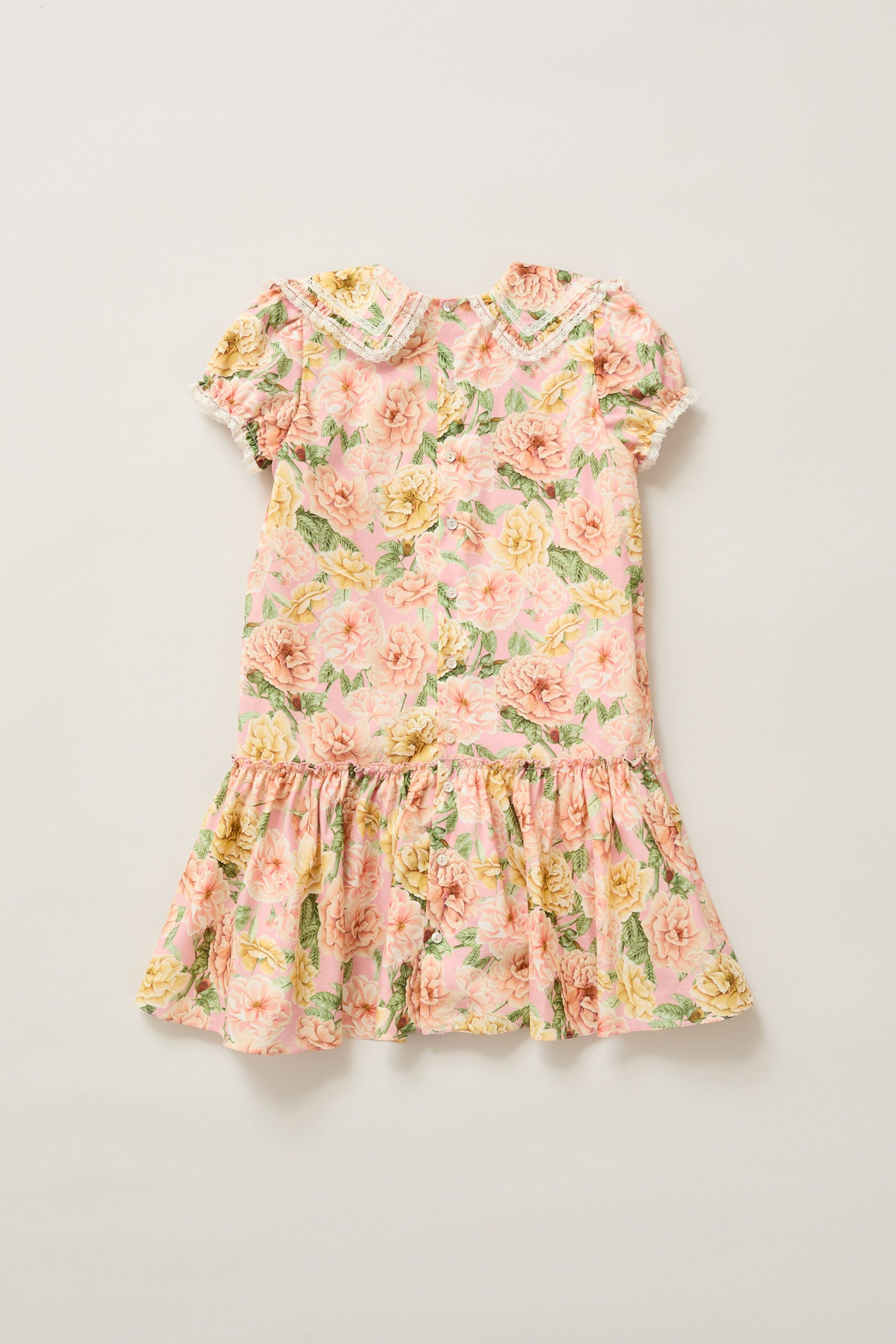 Ginger Dress Roses Pink Liberty