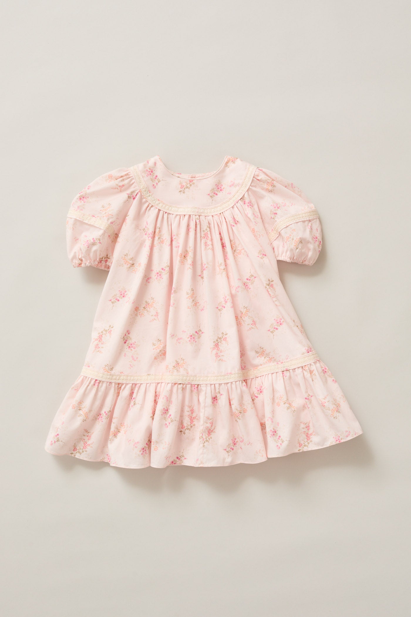 Plumcake Dress Pink Park Floral
