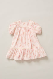 Plumcake Dress Pink Park Floral