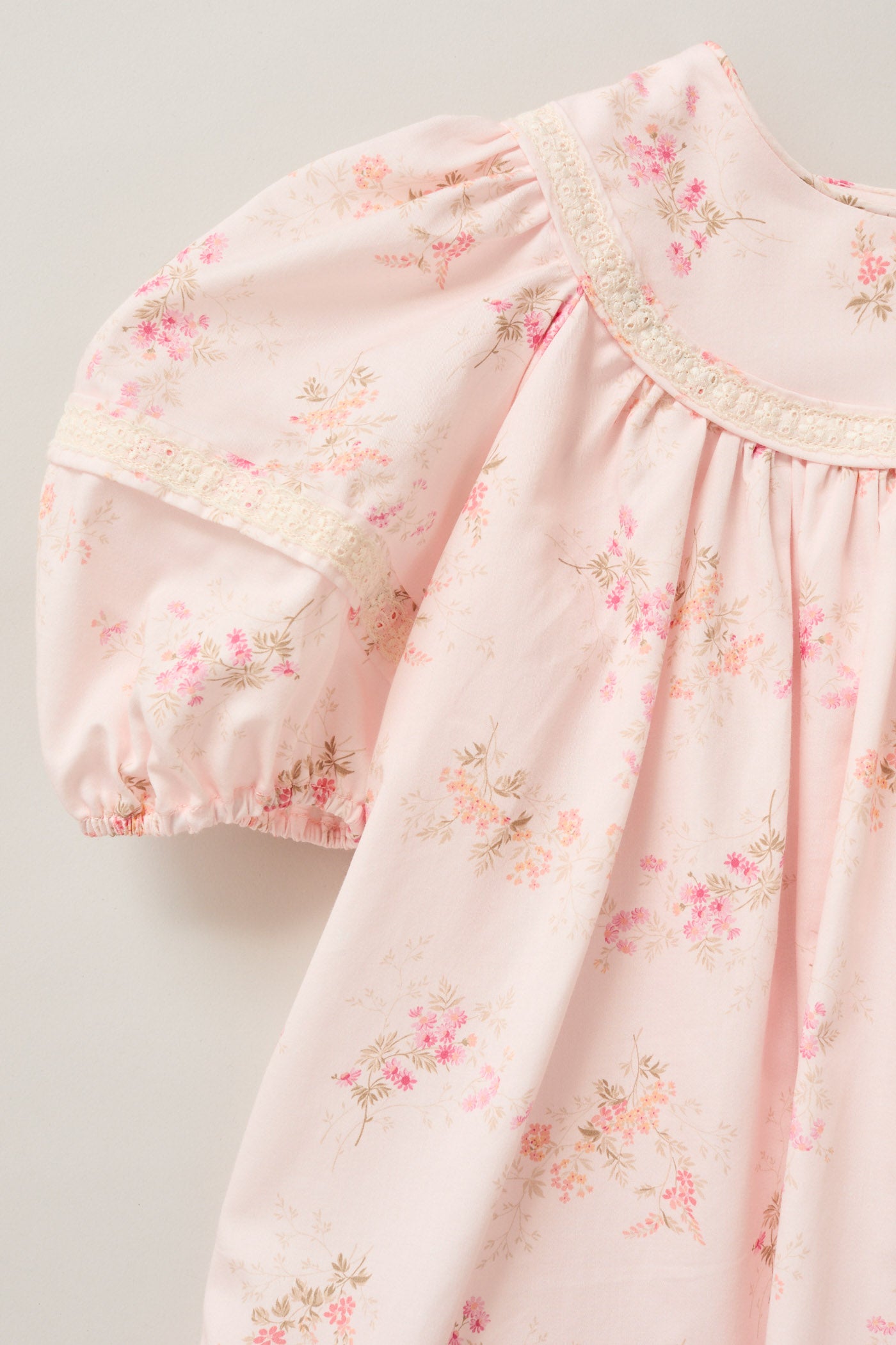Plumcake Dress Pink Park Floral