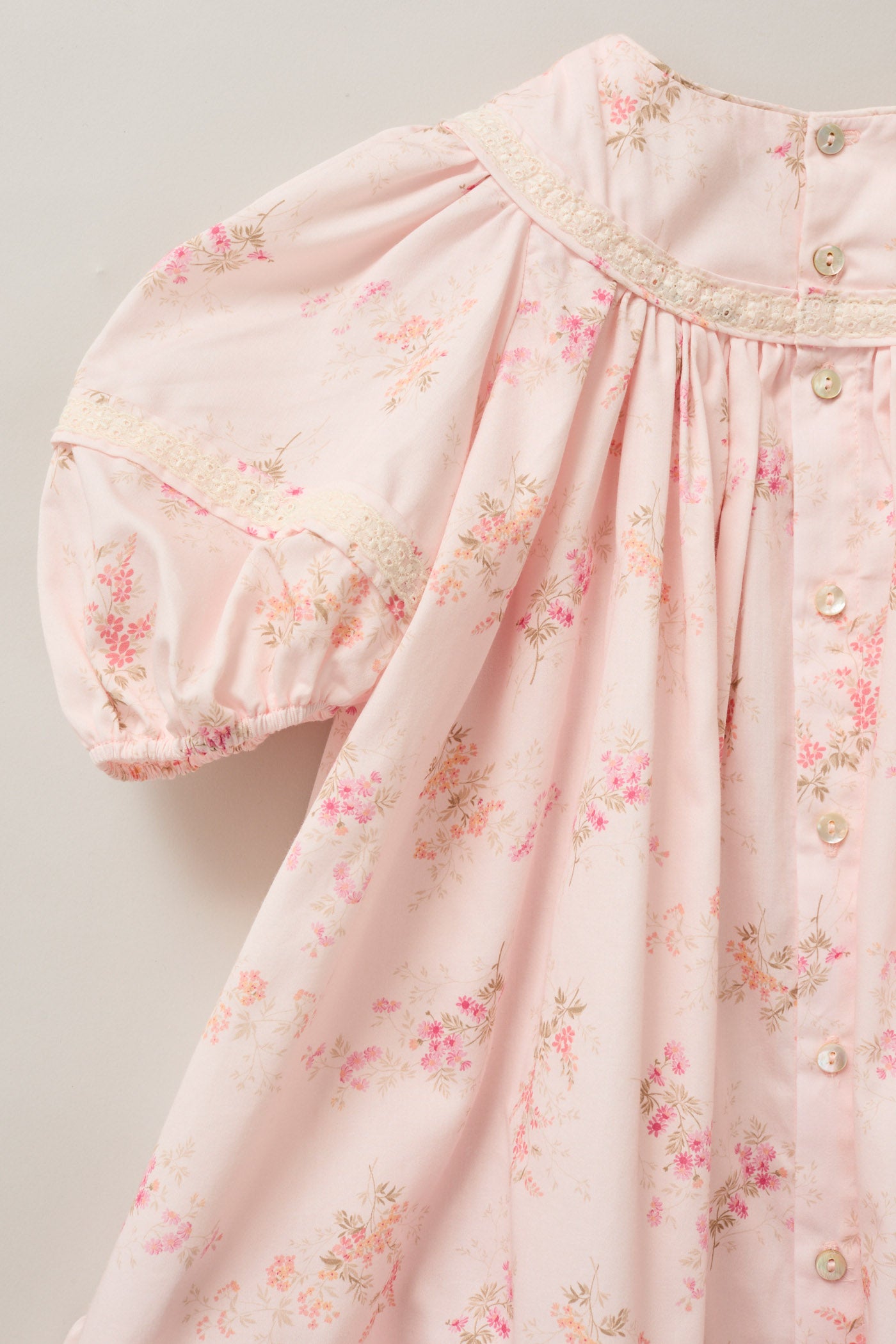 Plumcake Dress Pink Park Floral