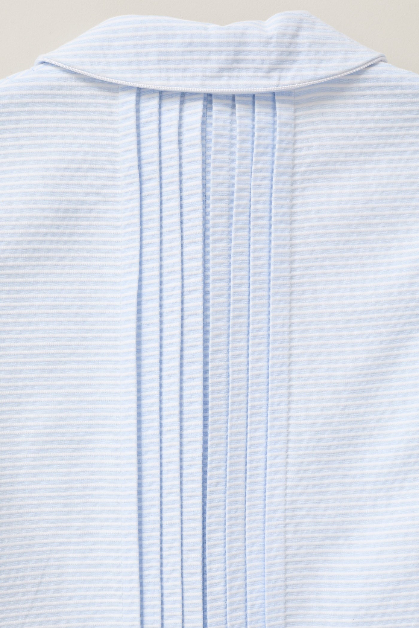 Pretzel Dress in Sky  Blue Stripe