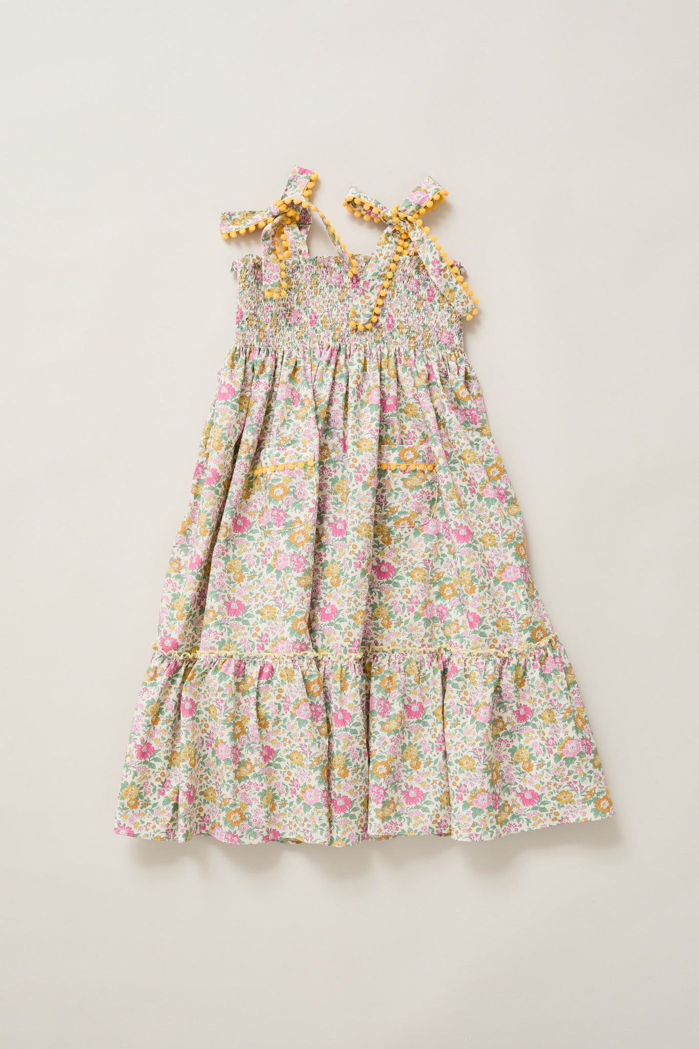 Bee Dress - Liberty Print - Minifields – Strawberries & Cream