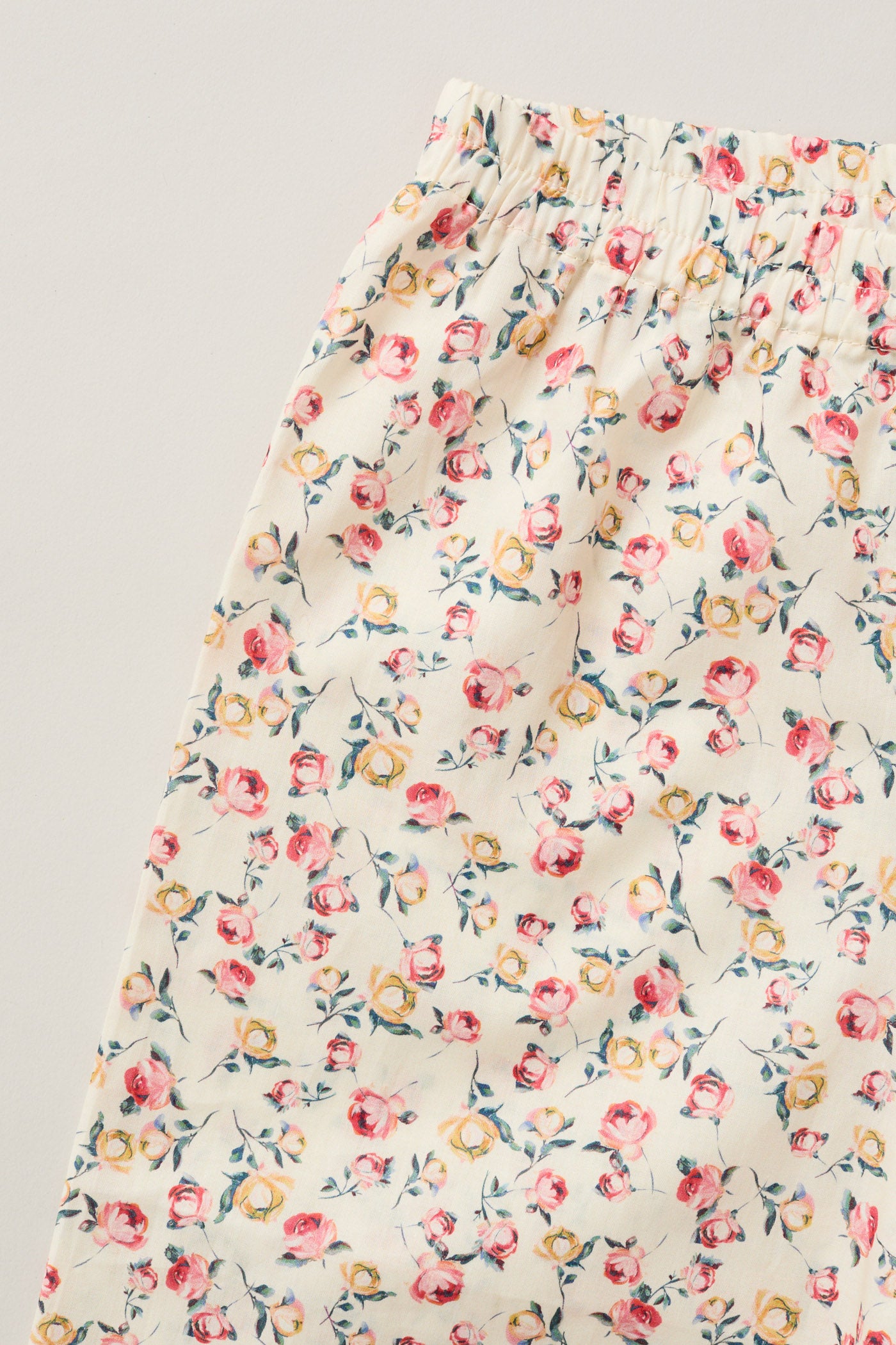 Lunar Moon Pyjamas In Cream Rosebuds