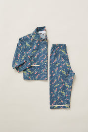 Lunar Moon Pyjamas In Blue Rose Garden