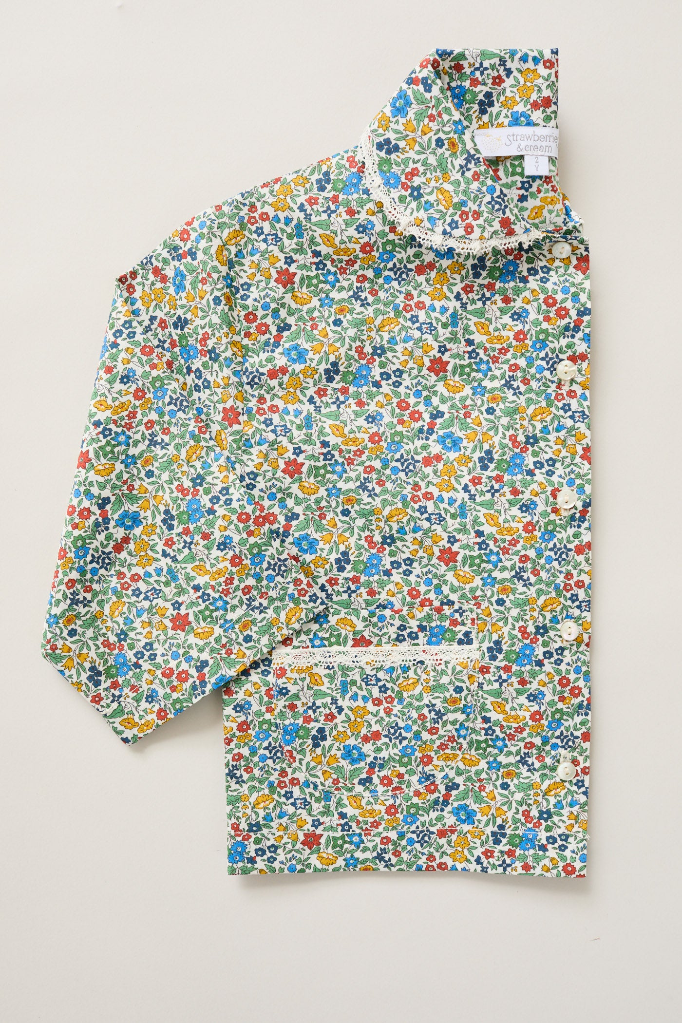 Lunar Moon Pyjamas In Mustard Bluebell Liberty