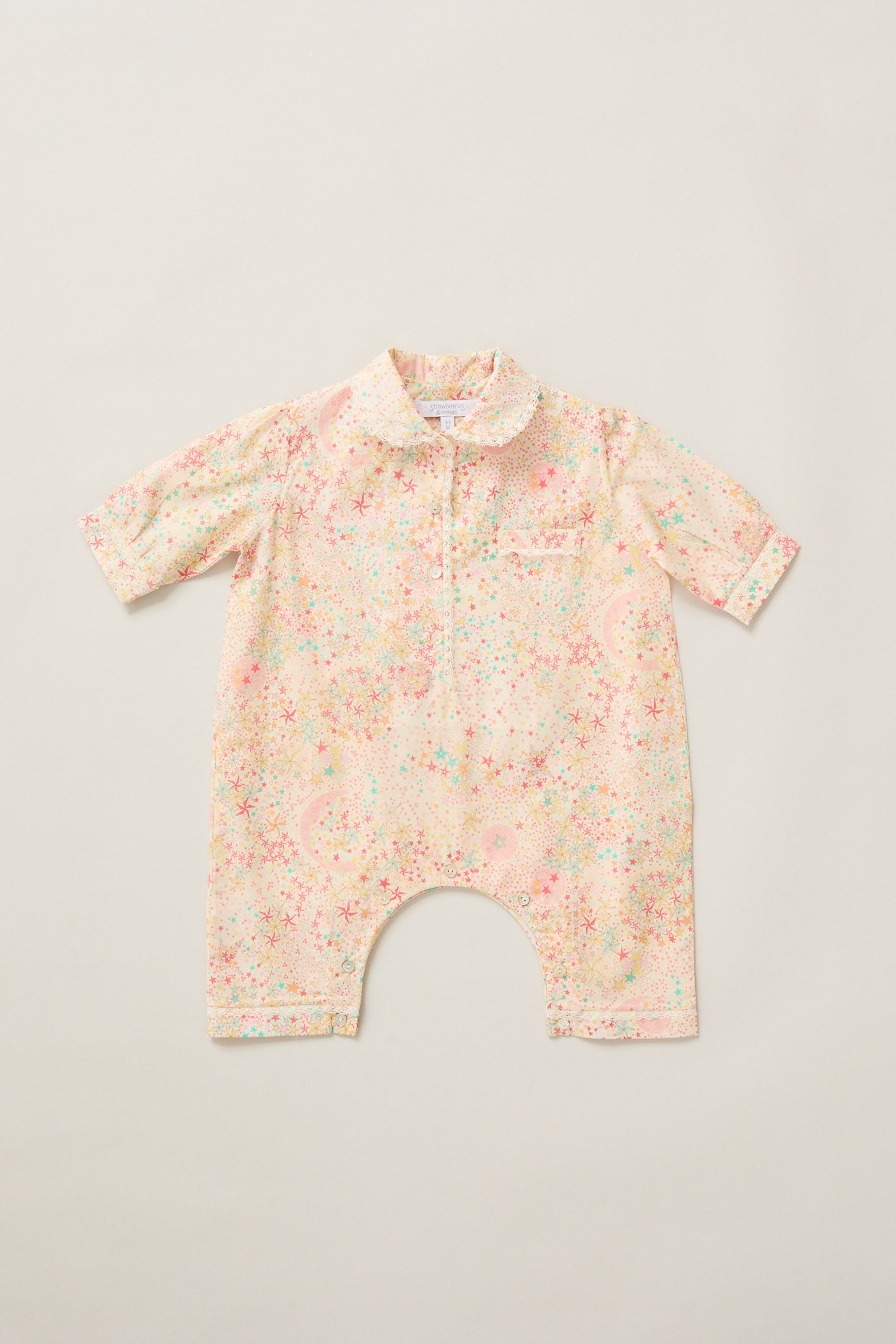 Baby Pyjama in Tropical Stars
