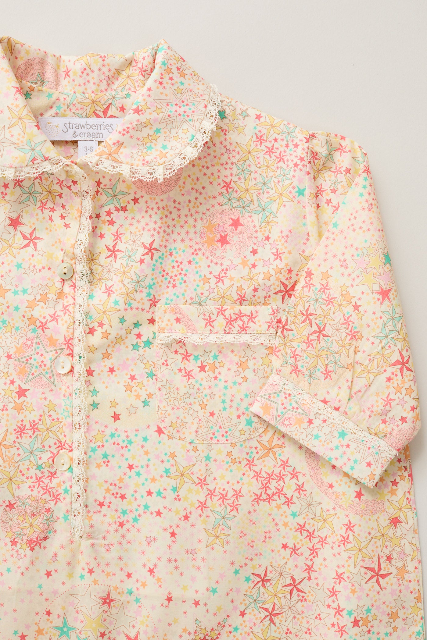 Baby Pyjama in Tropical Stars