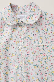 Baby Pyjama in Lavender Rose Liberty Print