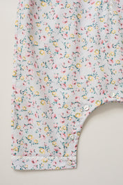Baby Pyjama in Lavender Rose Liberty Print