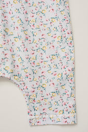 Baby Pyjama in Lavender Rose Liberty Print