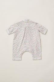 Baby Pyjama in Lavender Rose Liberty Print