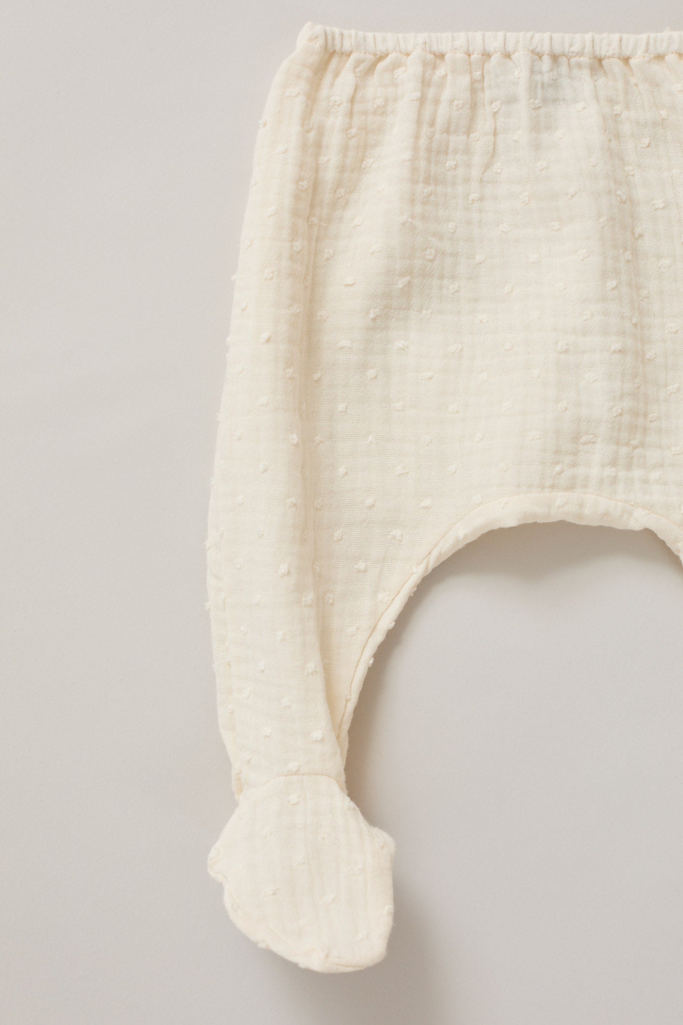 Baby Kimono Set in Cream Bubble