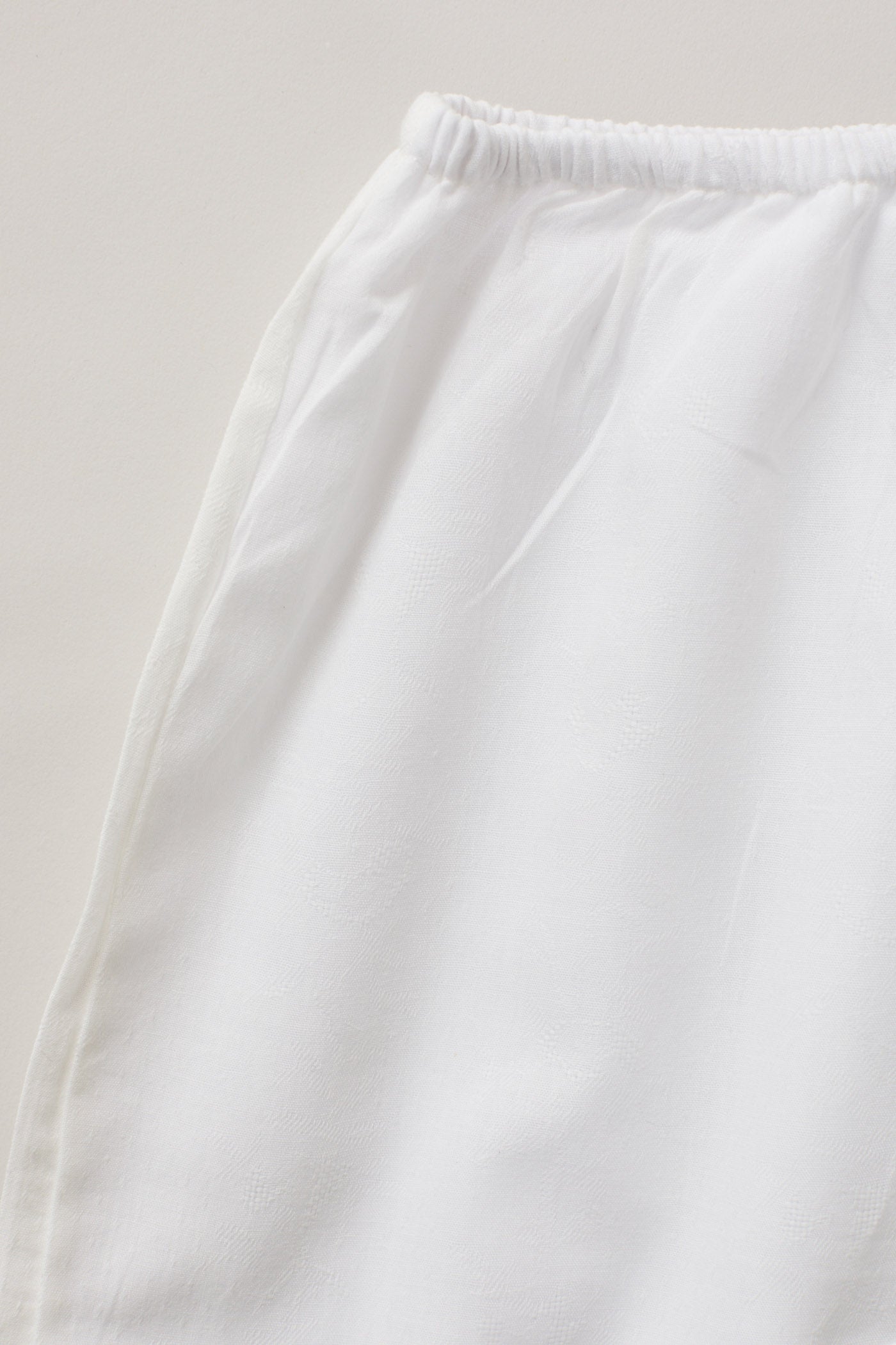 Baby Kimono Set In Pearly White