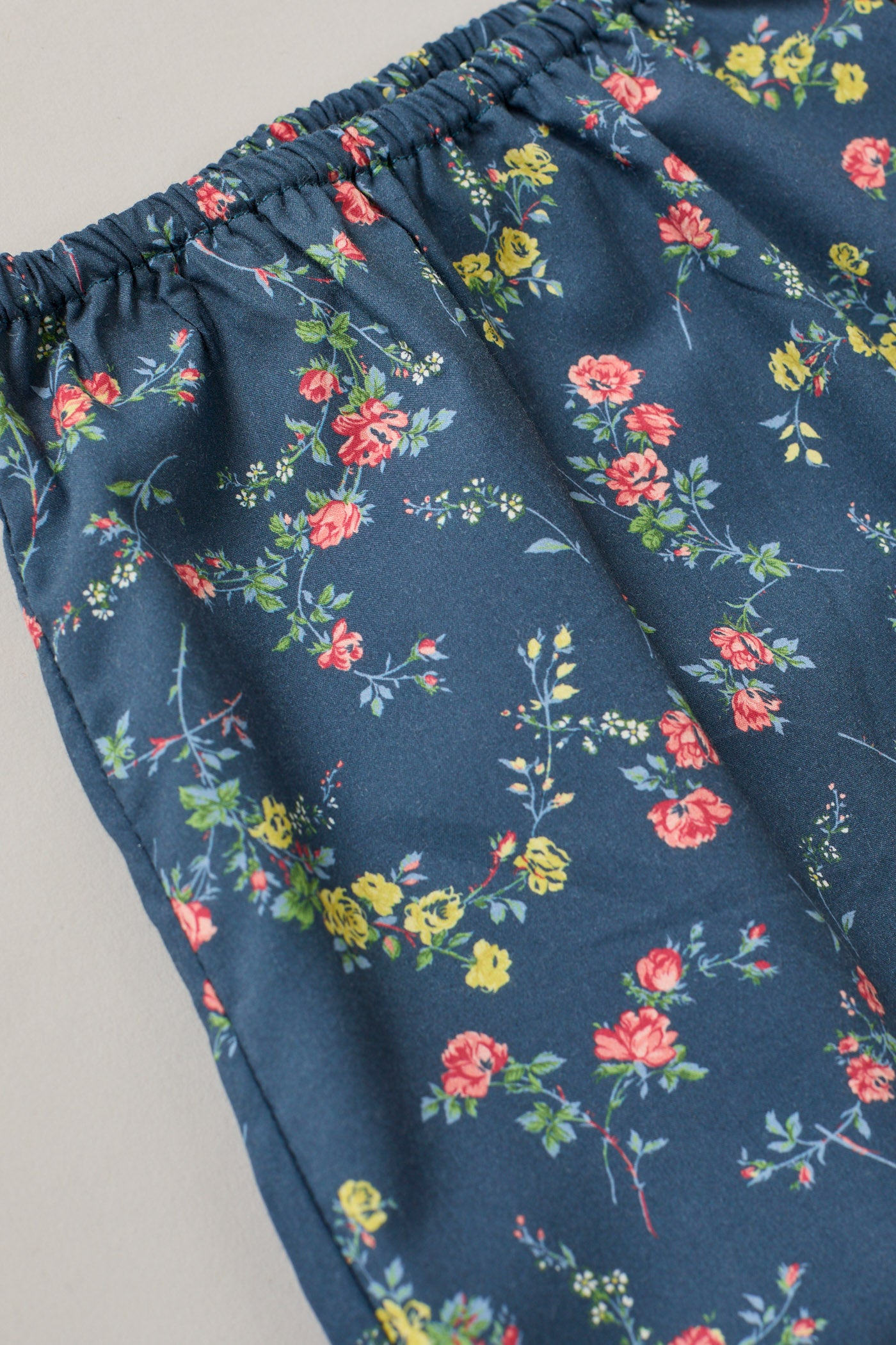 Baby Kimono Set Blue Rose Garden