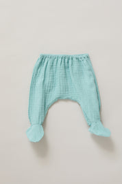 Baby Kimono Set in Aqua Bubble