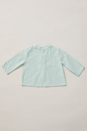 Apple Shirt in Sage Green Check