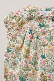 Honey Blouse  Set Flower Chess