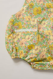 Lace Pinafore in California Poppy