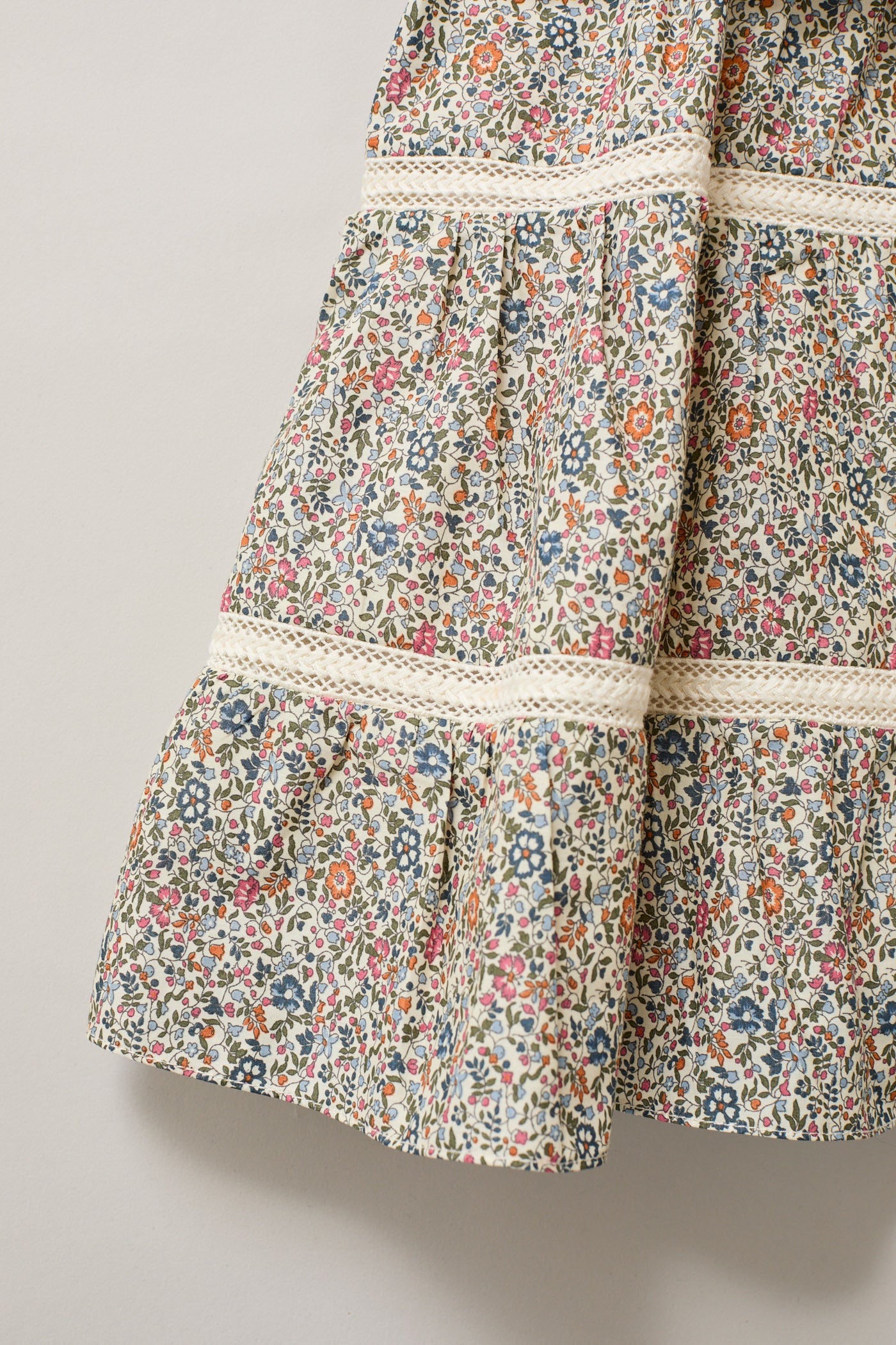 Baby Alba Dress Blue The Smallest Floral Liberty Print