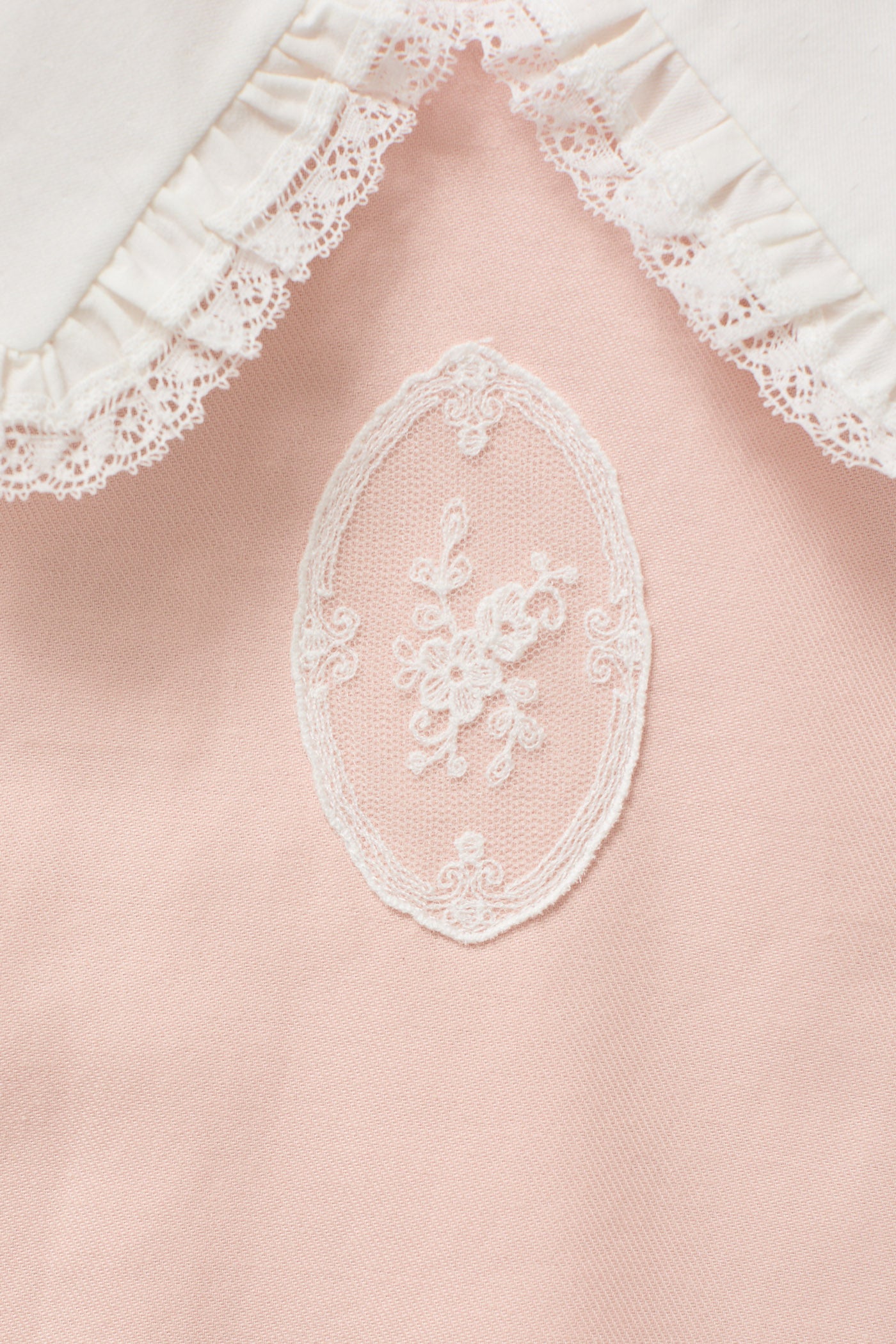 Baby Ginger Romper In Blush Pink