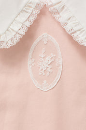 Baby Ginger Romper In Blush Pink