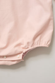 Baby Ginger Romper In Blush Pink