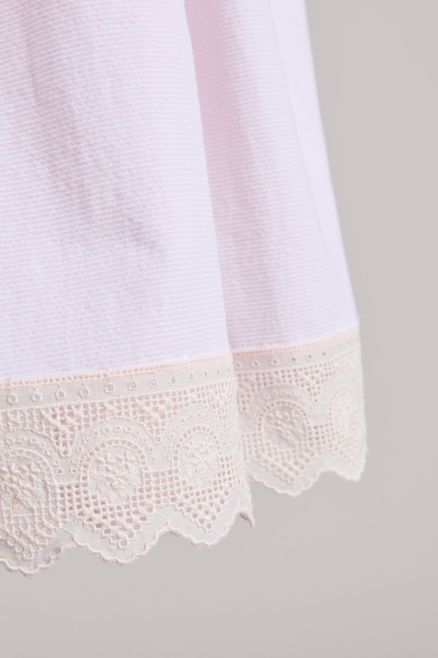 Short Butterfly Dress Pink Stripes