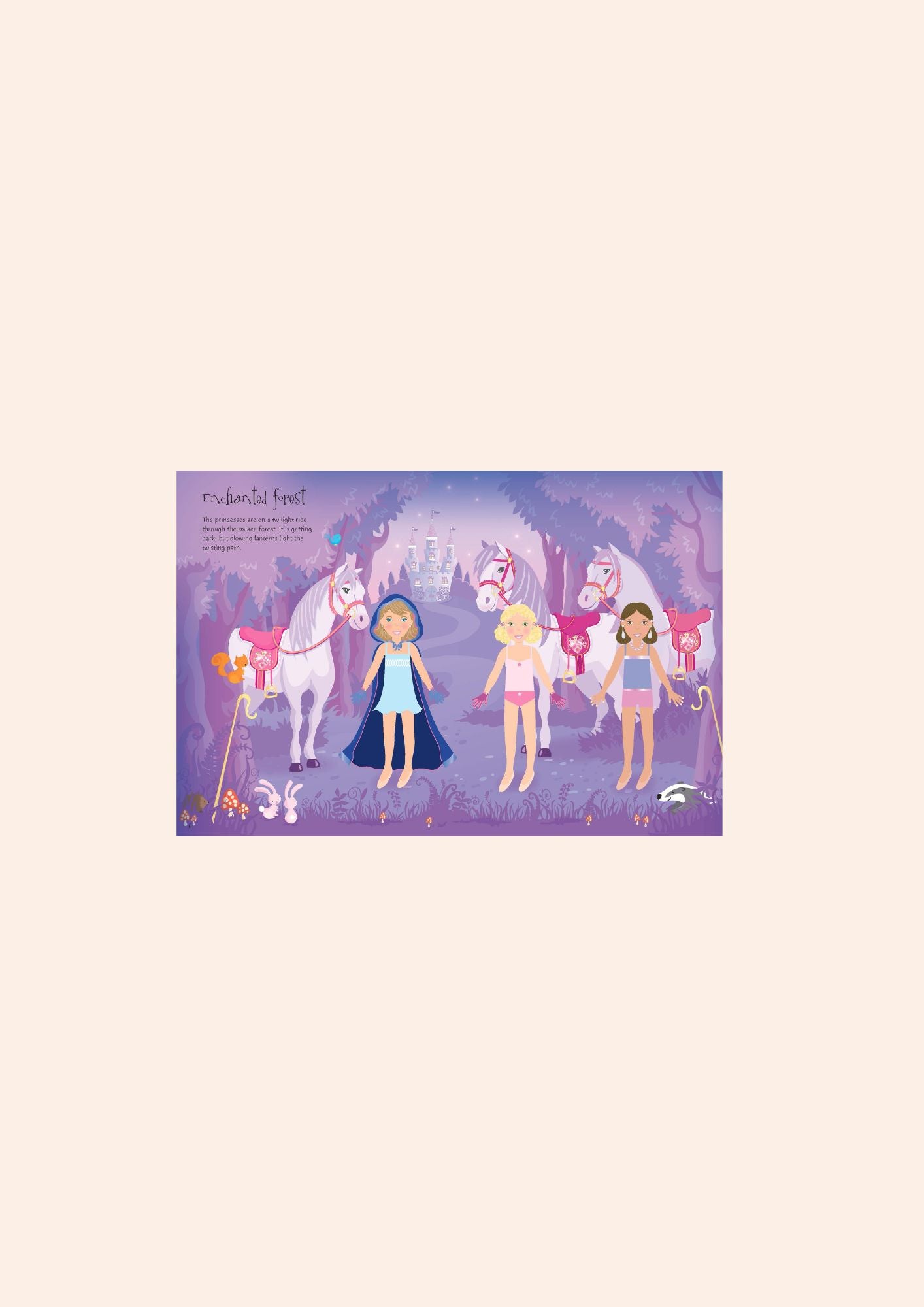 Sticker Dolly Dressing : Princesses