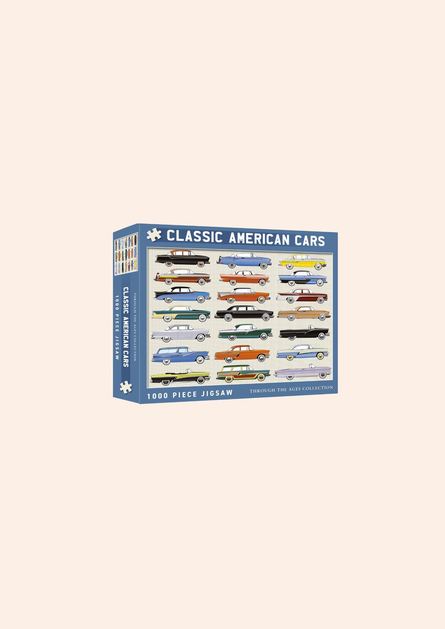 The Coach House - Classic American Cars (1000 Pieces Jigsaw)